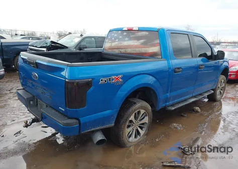 2019 Ford F-150 Xl from USA, damaged, VIN 1FTEW1EP9KFA76901